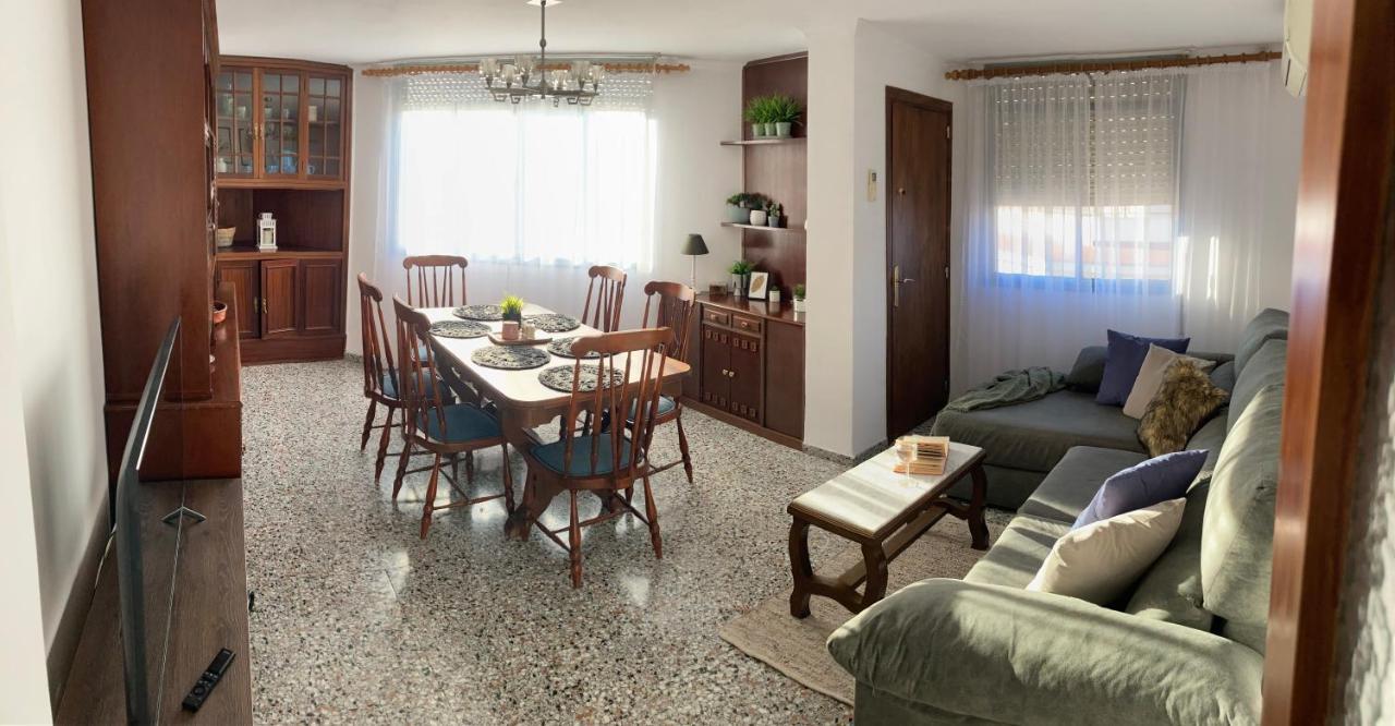 Apartamento Tres Soles Solo Familias กันดิอา ภายนอก รูปภาพ